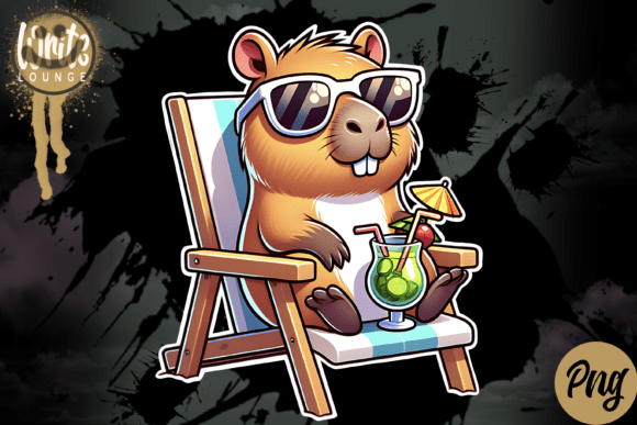 Download Relaxing Vacation Capybara - Premium Resources