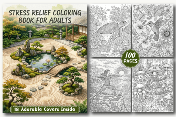 Download Stress Relief Coloring Pages for Adults - Stress relief coloring Collection