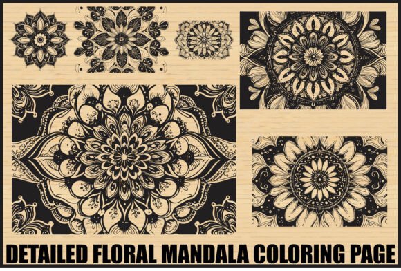 Download Intricate Mandala Coloring Pages Set - Set Collection