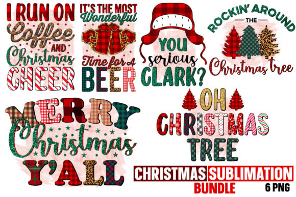 Download Christmas Sublimation Bundle Design - Bundle design Collection