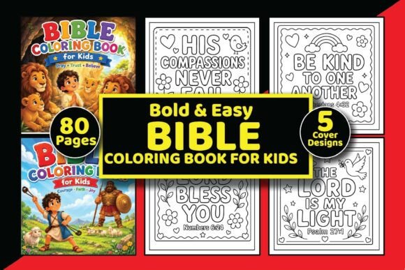 Download Bible Coloring Pages for Kids Fun Set - Set Collection